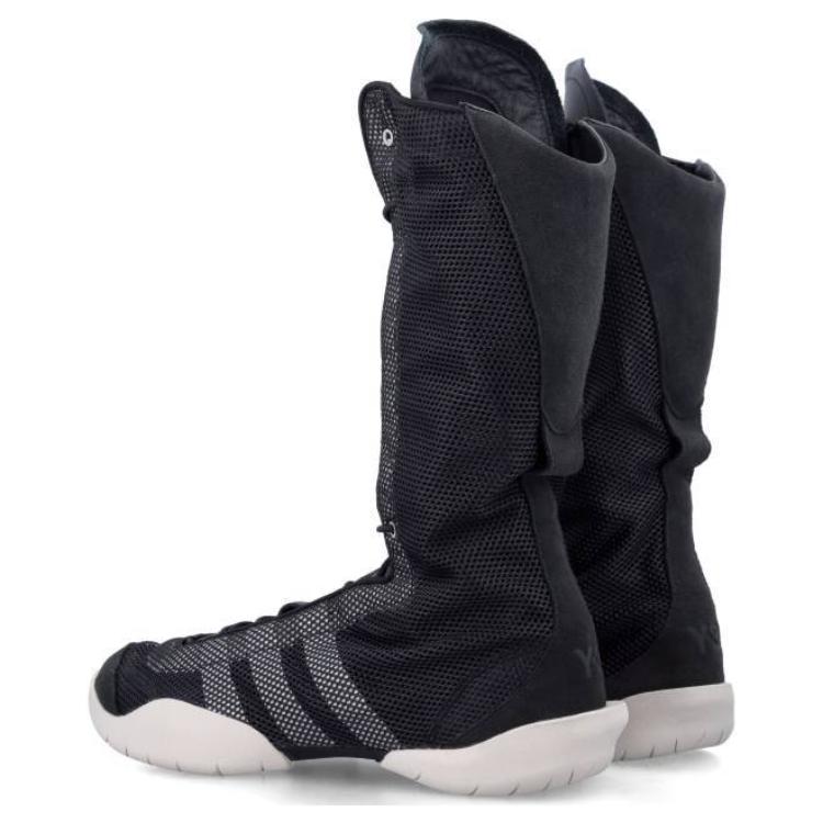Y-3 Regu Comfortable Versatile High-Top Boots Unisex boots Black JH8062