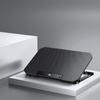 MC Q100 Laptop Cooler 2-fan Laptop Cooling Stand Low Noise Design with 4-    Height Dual USB Ports Wide Compatibility