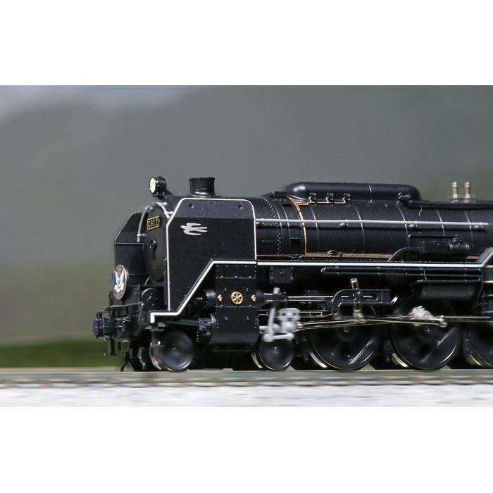 [KATO] N Gauge C62 2, Tkaid Type, 2017-8, Steam Locomotive, Black Black