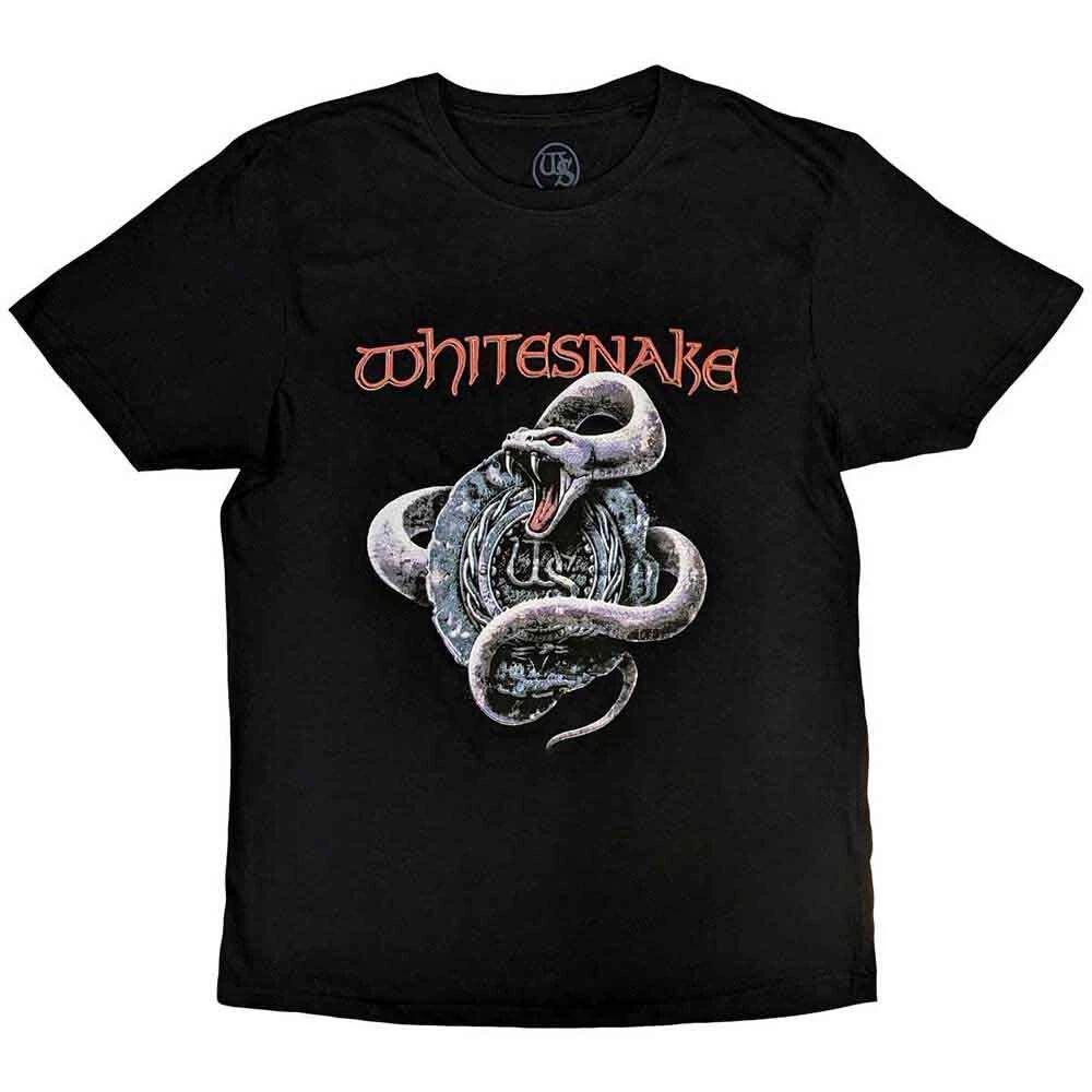 Футболка унисекс Whitesnake: Серебряная Змея (Маленький) L