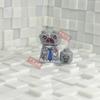 All Saints' Day  Two-headed, Head-tilting Zombie Building Blocks Model Bricks Mini Action Toy Figures Toy Gift for Children
