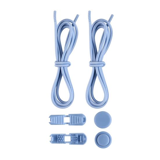 1 Set No Tie Shoelaces Elastic Heavy Duty Lock Adjustable Multi-colored Kids Adults