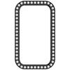 Frame Protector Edegs  Coverage Slim Fit Scratch Proof Designs Watch Case Smartwatch Protective Case for Watch  10/9/8