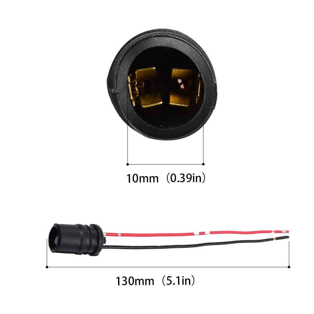 YUNPICAR T10 Wedge Socket Rubber General-purpose Repair Expansion Processing Parts