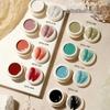 AS Rouge Pat Gel Nail Polish: High Saturation, Thick Gradient Blush Smudge Gel