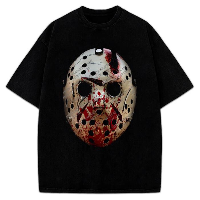 Jason TShirt Jason Mask Vintage Retro Movie Fan Design Tee S