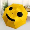 1pc Happy Face Automatic Open/Close Umbrella Sturdy Iron Frame, Compact Travel Umbrella - Perfect Gift for Women, Men, Birthdays057
