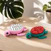 Fun Stress Reliever 3D Printed Watermelon Turtle Fidget Toy with Movable Joints Pressable Shell Buttons Creative Decompression Relief Toy,