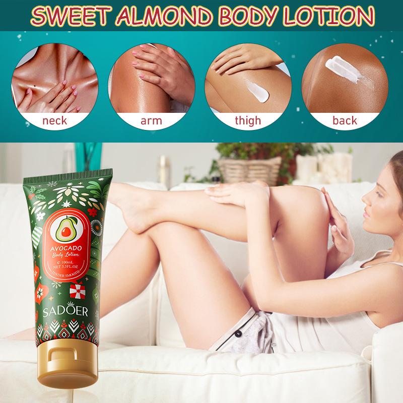Avocado Moisturizing Body Lotion SADOER Autumn and Winter Moisturizing Body Cream