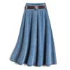 Spring-Summer Type Skirt Women's Fashion Denim Skirts Plus Size
