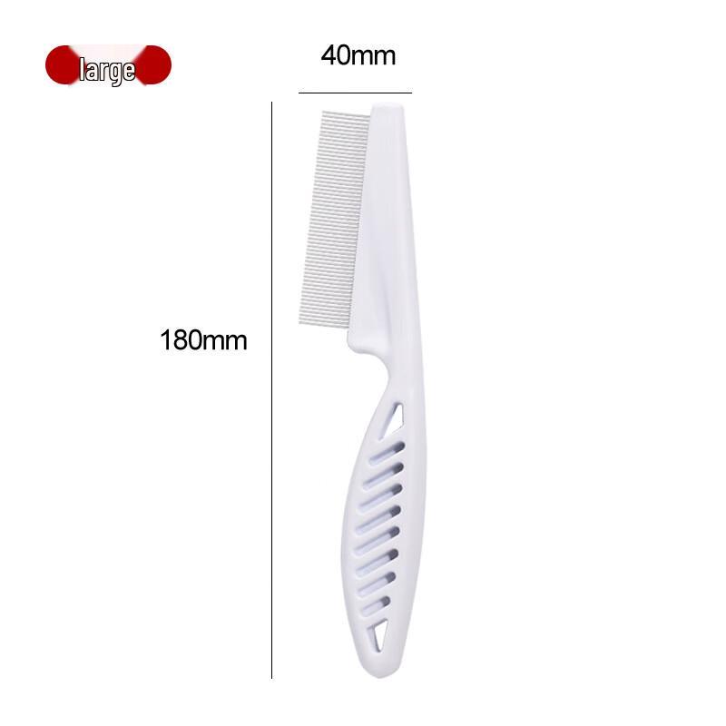 Qi e Pet Fine-Tooth Flea Comb