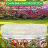 Atmungsaktives Garten-Insektenschutznetz Insektenabwehrnetz Gemüsebeet