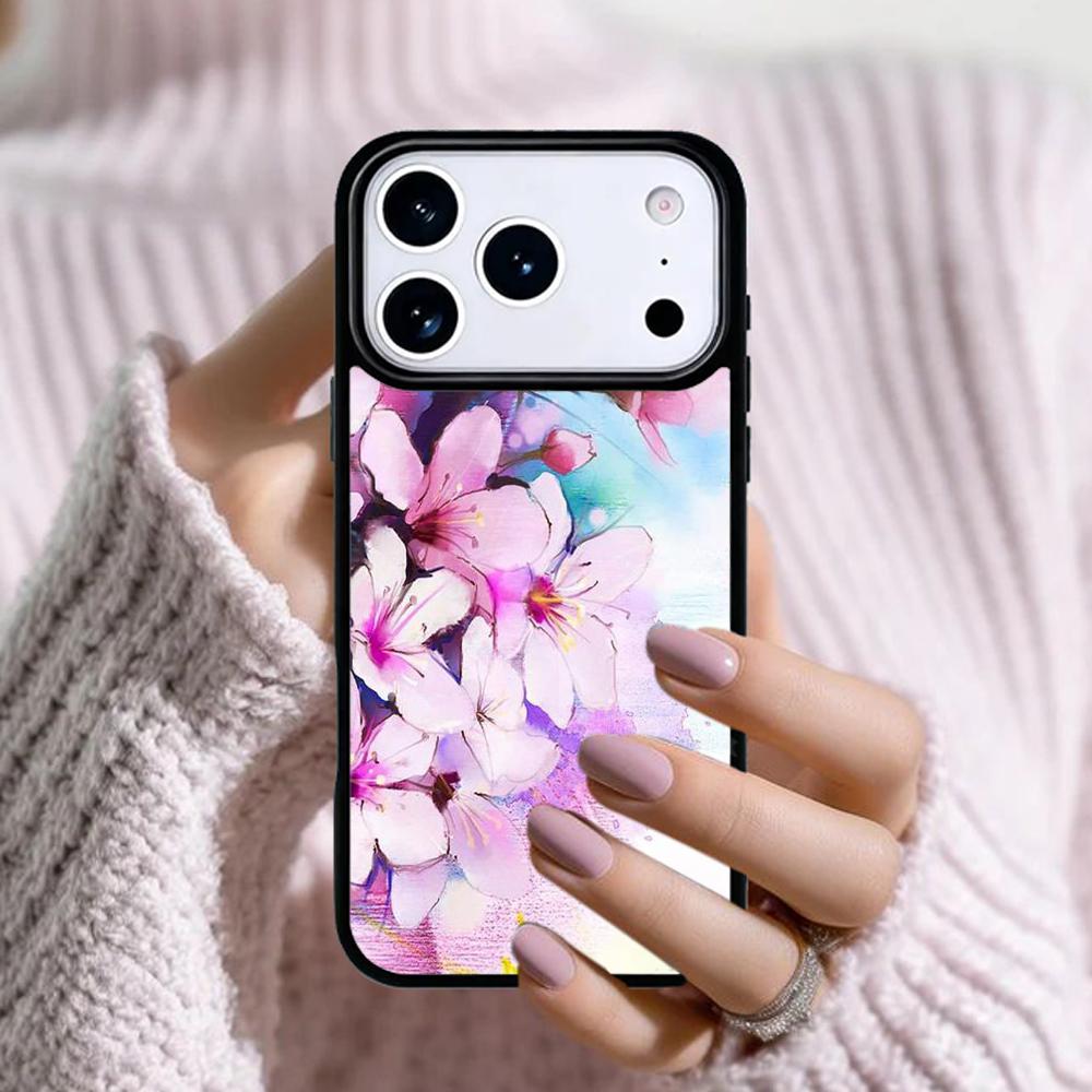 Kirschblüte Sakura Handyhülle Für Apple iPhone 17 Air 16E 15 14 Plus 13 12 11 Pro Max Mini Funda Cover