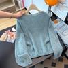 2026 Autumn Winter New Women Sweater Pullover Knitting Fashion Tops Shirt Casual Lady Long Sleeve Loose Thin