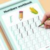 Kindergarten Dot Matrix Number Tracing Book: Practice Numbers 0-100 with Pen Control Sheets