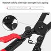 Long Hose Clamp Pliers with Locking Mechanism for Hard to Reach Hoses Automobile Water Pipe Pliers
