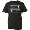 Clowns links Spaßvögel rechts Lässiges T-Shirt Herren und Damen Luxusmarke Oberteil