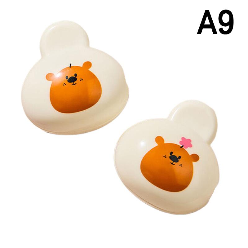 1/2/3 szt. Przenośne Klipsy Ochronne na Główki Szczoteczek do Zębów Uniwersalne Wzory Zwierzęce Osłonki na Szczoteczki do Zębów Pyłoszczelne Do Użytku Domowego i Podróży