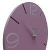 CalleaDesign SMILE Wall Clock Violet Aluminum