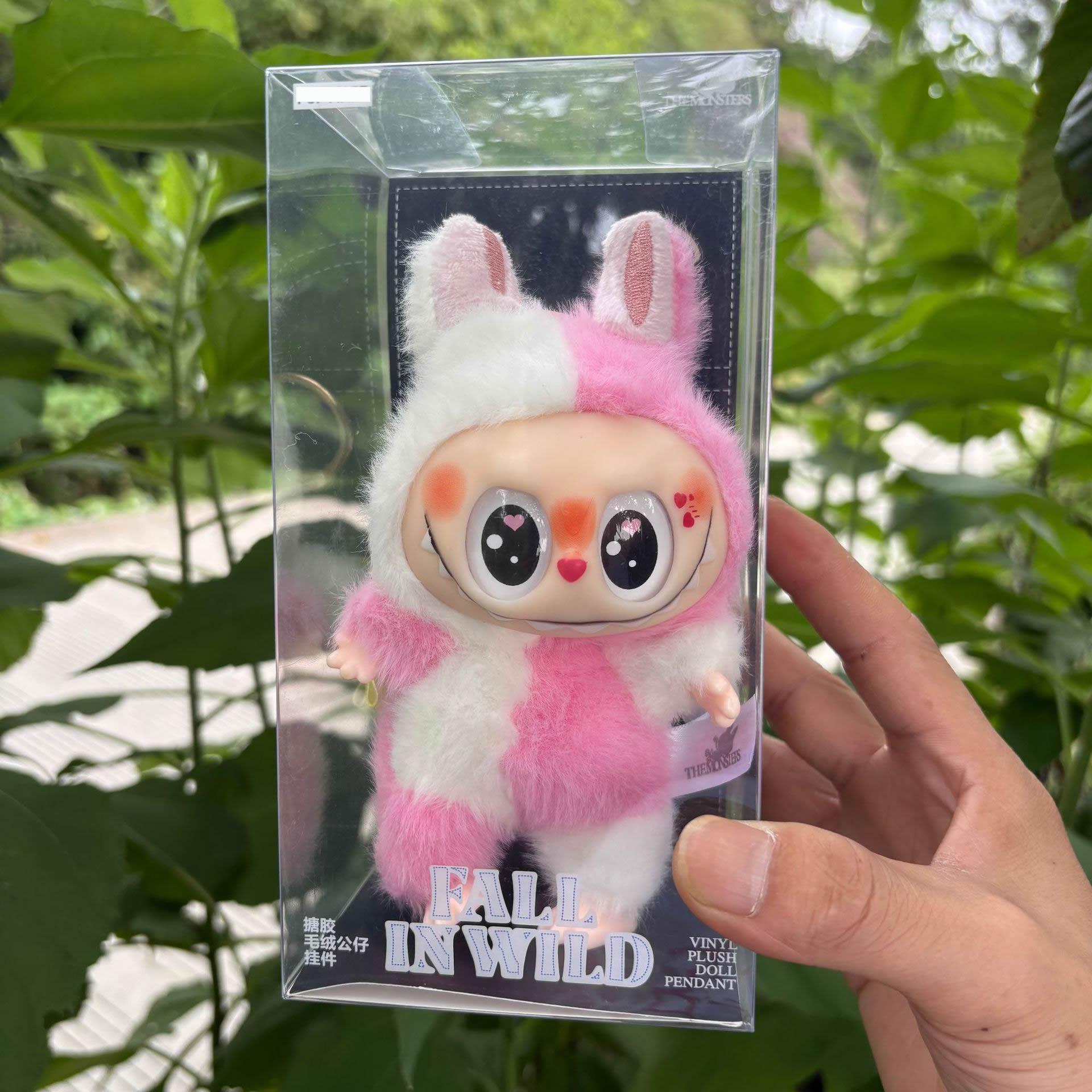 

Высококачественная Коллекционная Серия Подвесок Labubu The Monsters Весна Дикий Дом Милый Мококо Тыква Фиолетовый Лабубу Cream peach