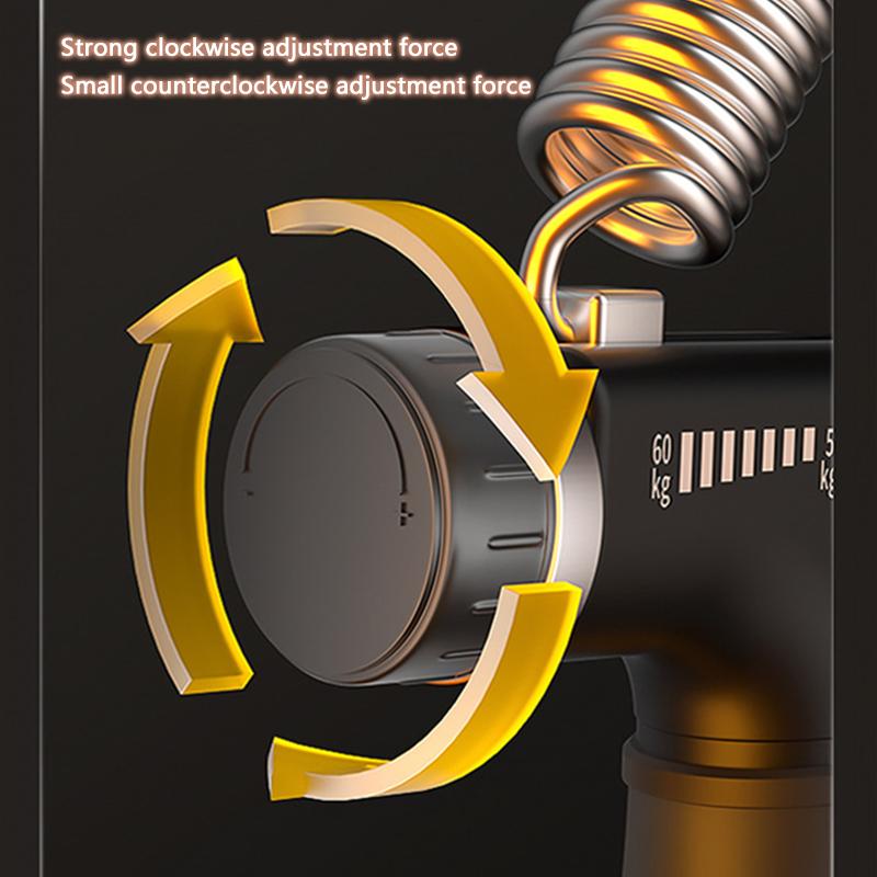 Adjustable Resistance Counting Hand Grip Strengthener  Hand Strength Punching Power for Boxing Recovery Martial Arts Training