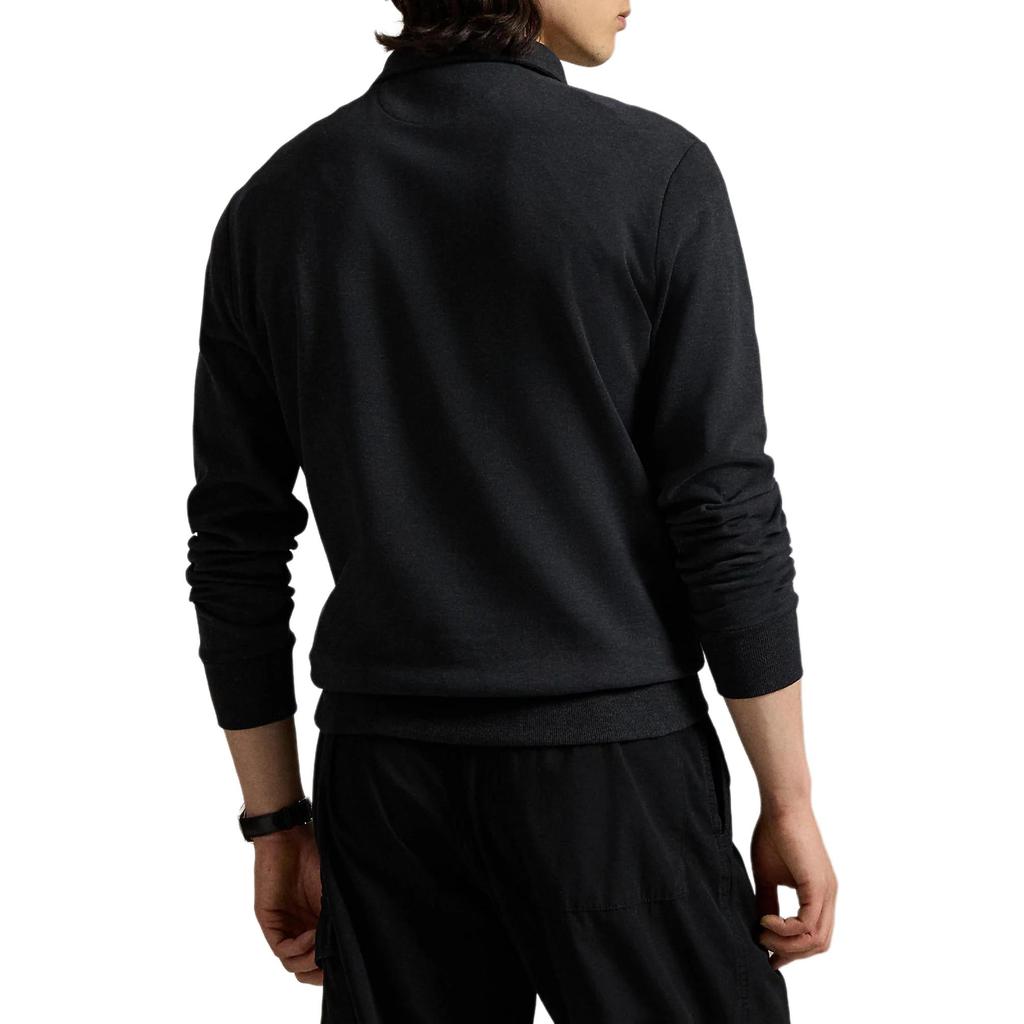 Polo Ralph Lauren Animal Pattern Solid Color Button Long Sleeve Polo Shirt Men Tops 710979496-001