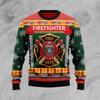 Mode Feuerwehr-Grafik Ugly Christmas Sweater Herbst Lässige Feiertagskleidung 3D-bedruckte Sweatshirts Locker Atmungsaktive Weihnachten Oberteile