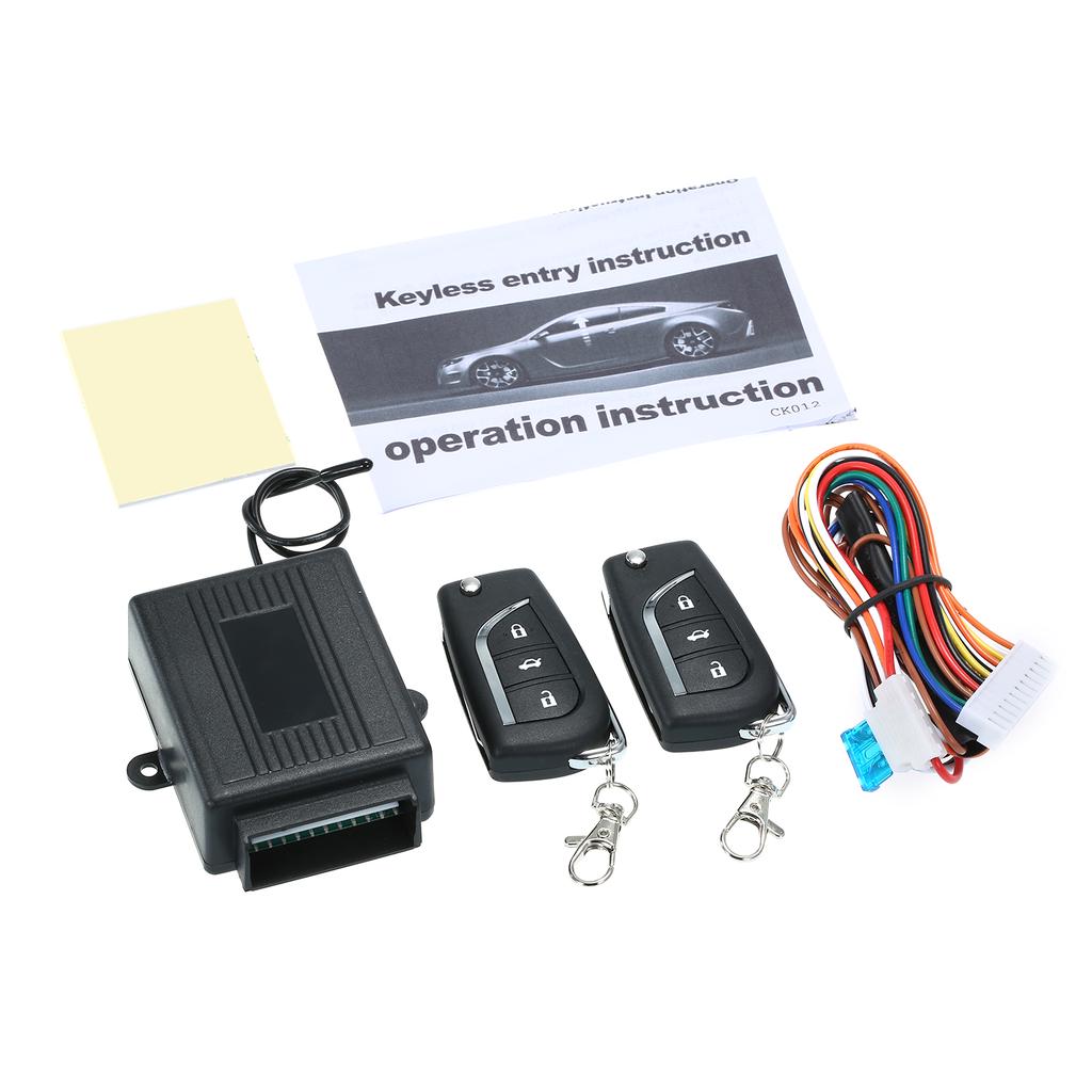 Car Alarm Systems Auto Remote Central Kit Central Locking with Remote Control Door Lock Vehicle