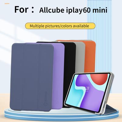 Pehme ümbris Alldocube iPlay 60 mini Pro 8,4-tollisele tahvelarvutile üliõhuke PU-nahk+TPU kaitsekest iplay 60 plus 10,95" 2024 jaoks