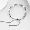 Royal Princess Temperament Bead Imitation Pearl Bracelet Stainless Steel Bracelet