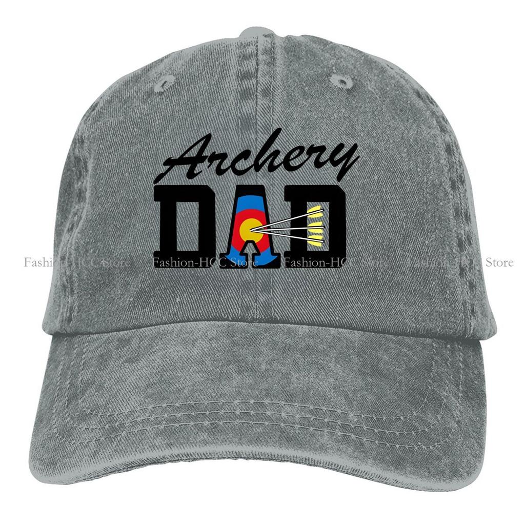 Dad Baseball Caps Peaked Cap Archery Sport Sun Shade Hats for Unisex Women