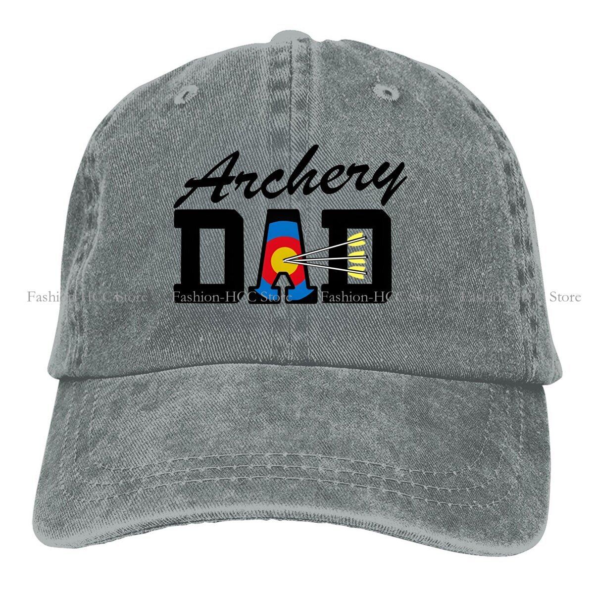 

Dad Baseball Caps Peaked Cap Archery Sport Sun Shade Hats for Unisex Women One Size