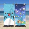 Blau Cartoon Süß B-Bugcat Capoo Cartoon Handtuch Schnelltrocknend Weich Yoga Schwimmen Fitness Bergsteigen Große Strandtücher