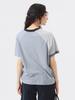 Beams Boy Tee Slub Jersey Crazy Short Sleeve Grey Free S/S Women's