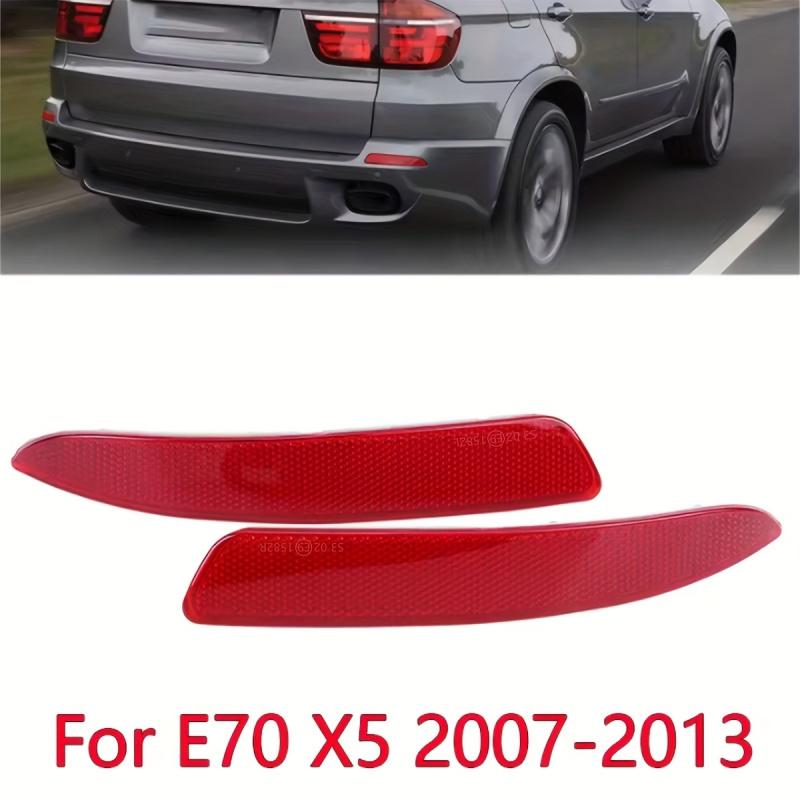 2 Stück OEM 63217158949 63217158950 Geeignet für Bmw E70 X5 2007-2013 Reflektorleiste für den hinteren Stoßfänger
