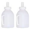 Calf Feeding Bottle 1L Capacity Thick Durable Easy Cleaning Calf Milk Feeder with Detachable Pacifier