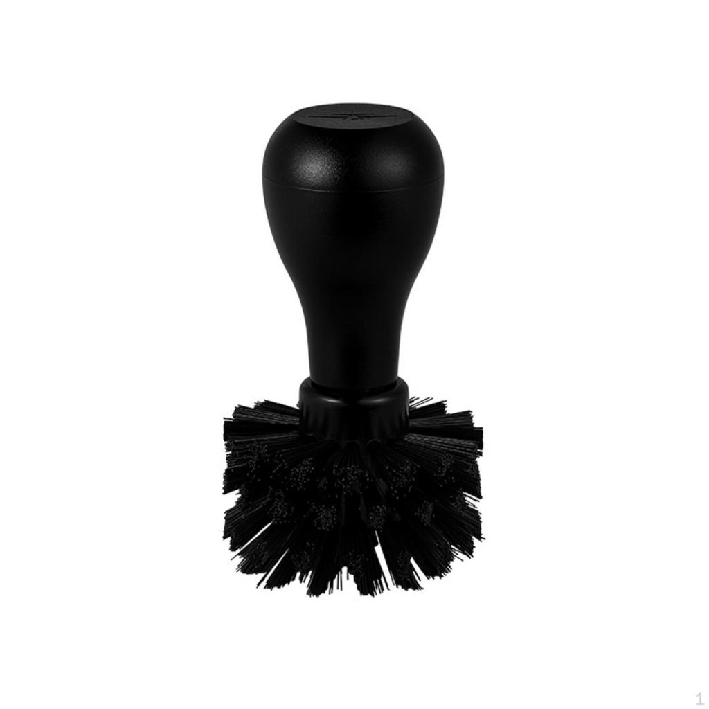 Coffee Portafilter Basket Cleaning Brush | Stiff Radial Bristles, Ergonomic Rounded Handle, for