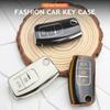 Tpu Car Key Case Cover For Ford Focus Fiesta Mondeo Kuga C-Max Ecosport S-Max Fusion Falcon Escape Galaxy Car Accessories