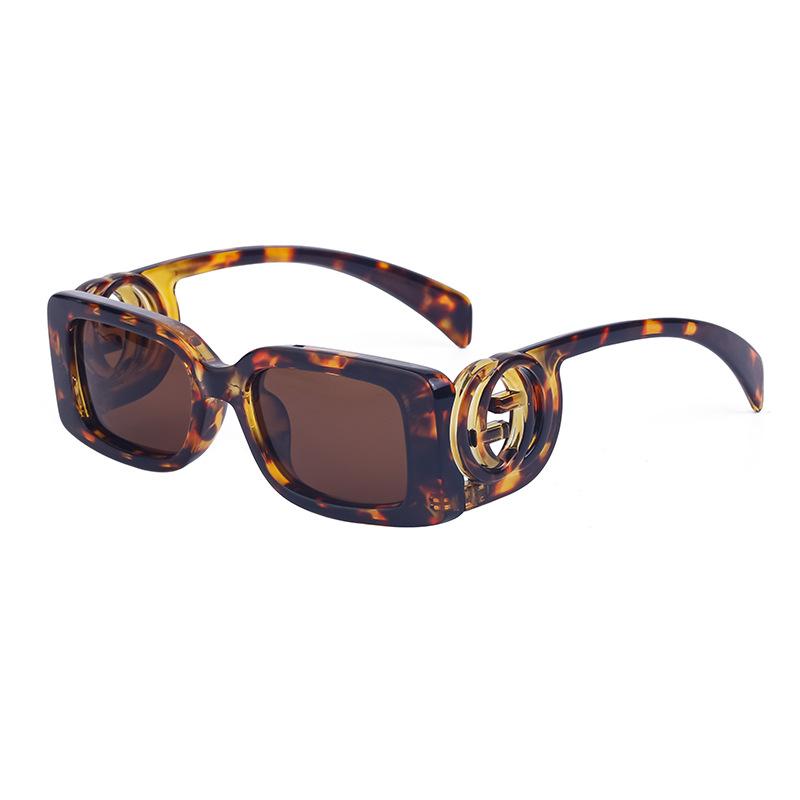 Box Sunglasses Women'S Personality Small Frame Sunglasses Men'S Sunglasses