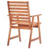 vidaXL Garden Chairs 4 pcs Solid Acacia Wood