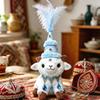 Sheep Plush Toy With Traditional Ethnic Design For Collectors And Giftgiving