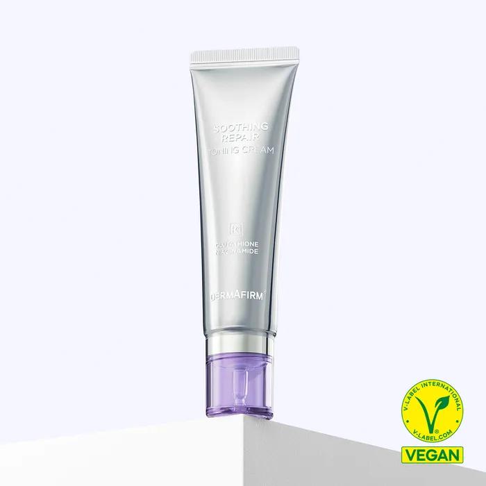 

[Включено 5 тонирующих кремов по 1 мл] Успокаивающий восстанавливающий тонирующий крем R4 50 мл