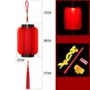 Horse Year New Year Lantern Chinese Style Red Handheld Lantern Tassel Cloth Lantern Hanging Ornament Festival Celebration