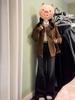 Women's Retro Brown Short Jacket - Autumn/Winter 2025 Korean Style