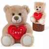 Teddy Bear Plush Toy Mascot Stuffed Animal Gift For Mother's Day Grandma Valentine's Day