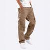 2025 Men's European & American Multi-pocket Drawstring Workwear Trousers