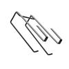 Under Cabinet Paper Towel Holder Dual Hanging Rack Multifunction Metal Kitchen Paper Towel Holder
