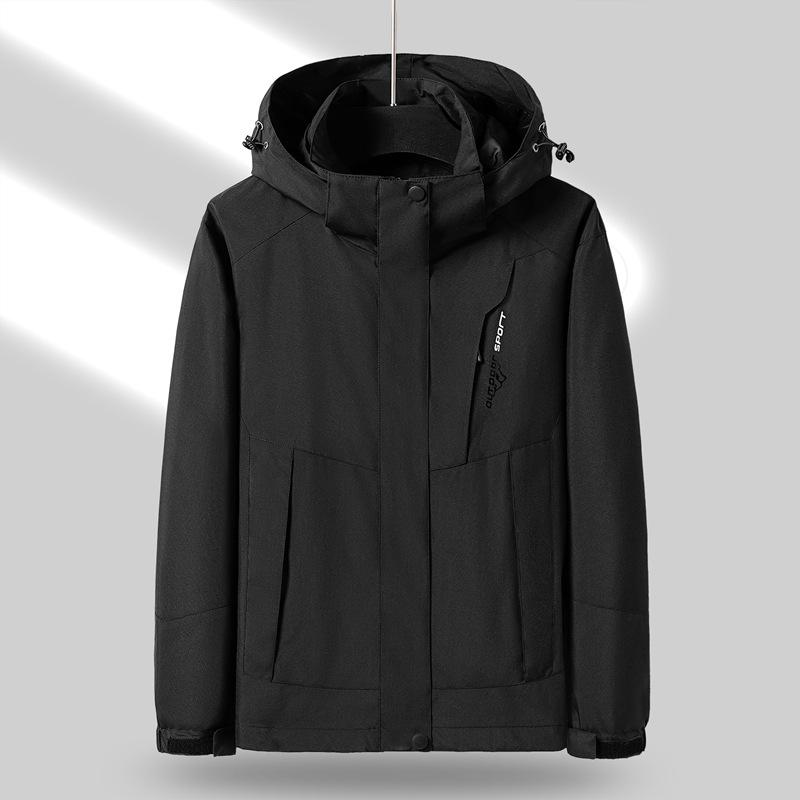 Men's Casual Windproof Thin Shell Jacket: Couple Style Mountaineering Outerwear for Spring and Autumn