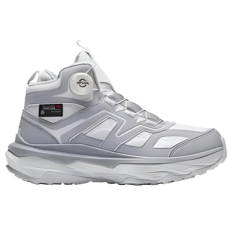 Anta Yueling 2 Casual Simple Balance Warm Height Increasing High Top Lifestyle Shoes Men Sneakers Gray 112518965-2