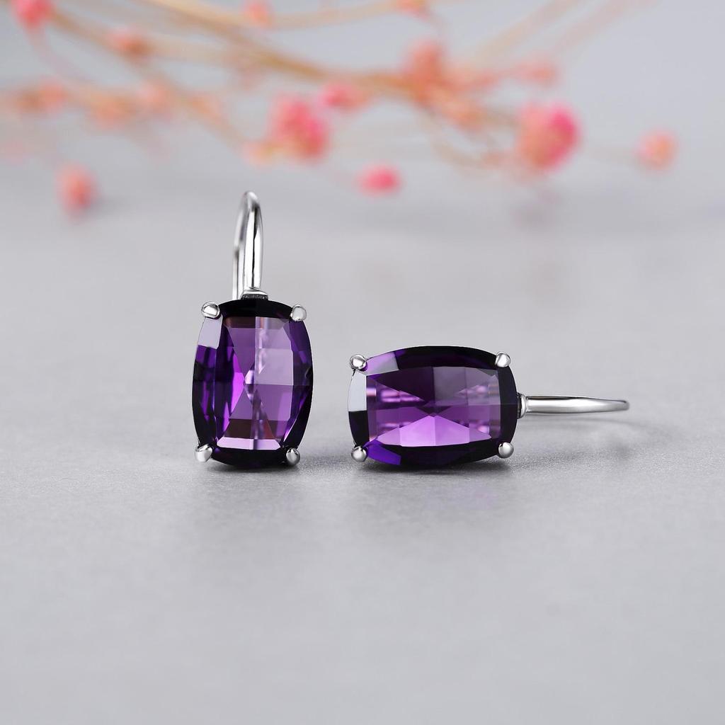 2022 S925 Silber Grüne Kristall Tropfenohrringe - Elegantes Langes Design für Frauen